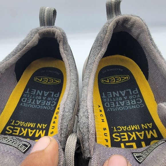 Keen Highland Arway Mens 10 Steel Grey Drizzle Casual Walking Shoes 1024525 main image 7